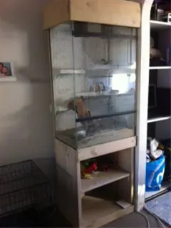 Mooi groot terrarium