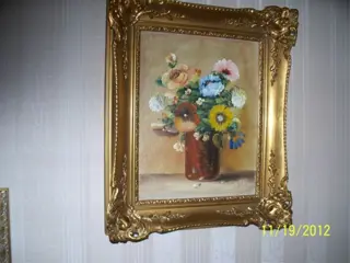 Schilderij gesigneerd