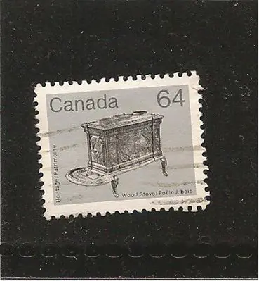 Houten stoof uit Canada