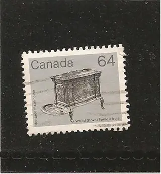 Houten stoof uit Canada