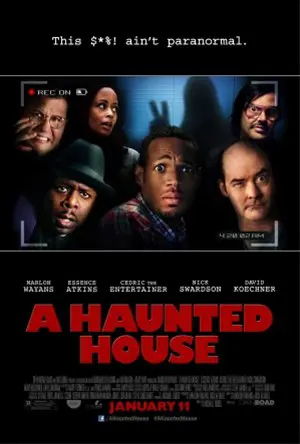 A HAUNTED HOUSE filmposter.