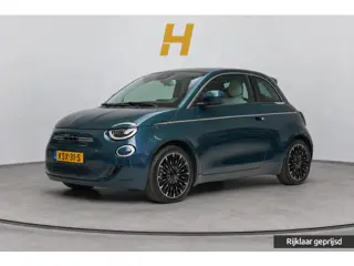 Fiat 500e La Prima 42 kWh | SoH 94,9% | Navigatie | Carplay | Climate control | Cruise control | Lm 