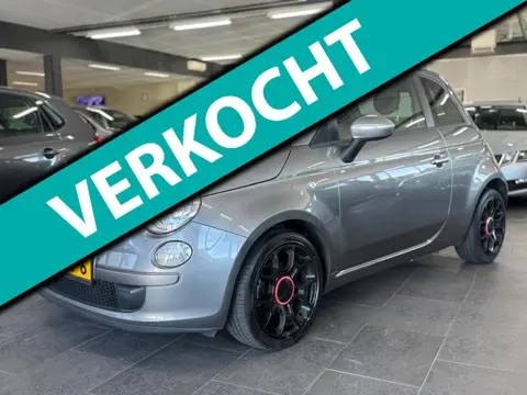 Fiat 500 0.9 TwinAir Street automaat half leer airco elektrische pakket lm-velgen