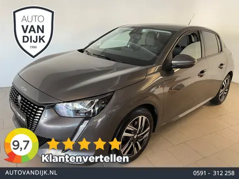 Peugeot 208 1.2 PureTech Allure 100PK AIRCO NAVI CRUISE APPLE CARPLAY VELGEN CAMERA PRIVACY GLAS NIE