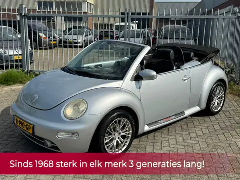 Volkswagen New Beetle Cabriolet 1.6 Turijn Comfort! Leer l Elek cabriokap l Airco l Elek pakket l LM