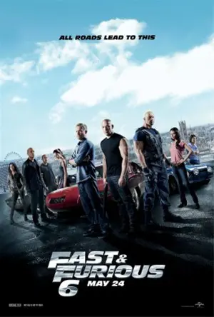 FAST and FURIOUS 6 filmposter.