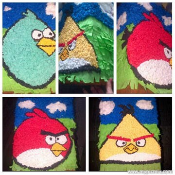 Angry bird pinata