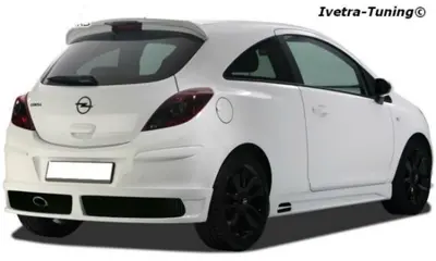 **IVETRA-TUNING** Achterklepspoiler Opel Corsa D (3D)