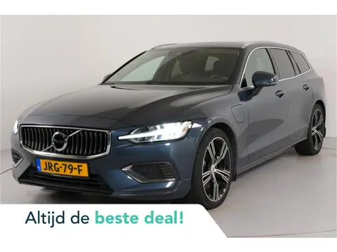Volvo V60 2.0 T8 Recharge 456 pk PHEV Plus Bright AWD | SOH 96% | Pano | Adaptive Cruise | Stoelverw