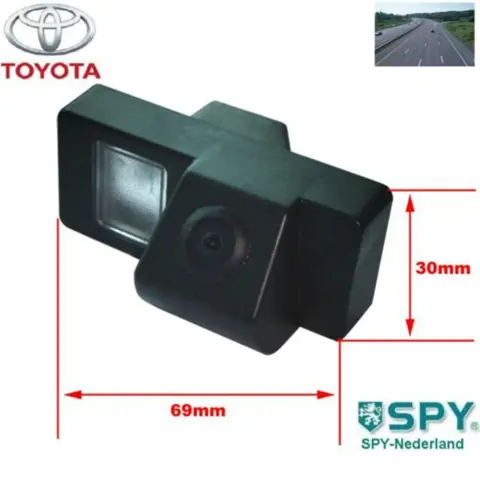 TOYOTA LAND CRUIER achteruitrijcamera systeem SPY