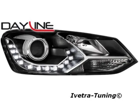 **IVETRA-TUNING**Luxe Dayline Koplampen Vw Polo 6R