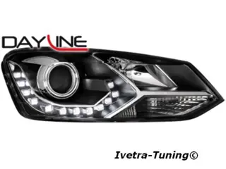 **IVETRA-TUNING**Luxe Dayline Koplampen Vw Polo 6R