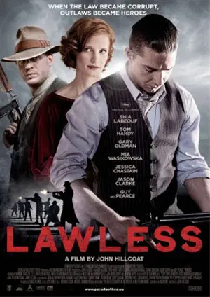 LAWLESS filmposter.