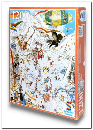Ski plezier - Schmidt Puzzle - 1200 Stukjes