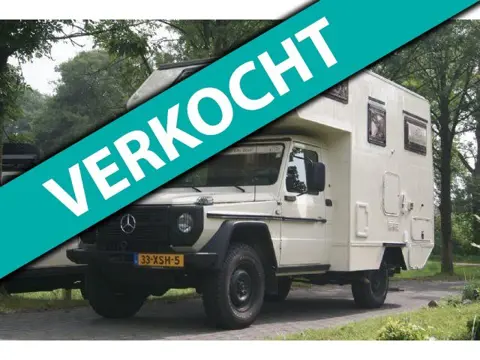 Mercedes-Benz G-klasse GD300 TD Camper Belastingvrij!! 6-Persoons