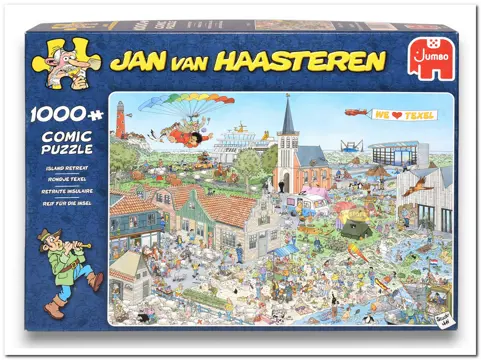 Rondje Texel - Jumbo - 1000 Stukjes (Incompleet)