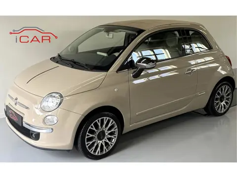 Fiat 500C 1.2 Beige Kap-Cappuccino-Carplay-98000KM