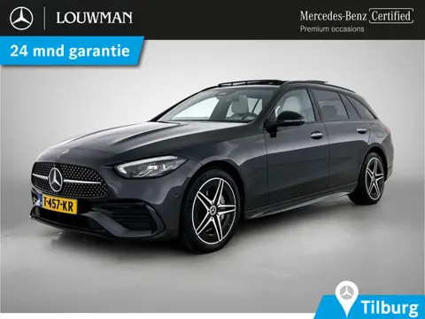 Mercedes-Benz C-Klasse Estate 300 e AMG Plug-In Hybride AMG Line | Premium Plus | Night Pakket | Pan