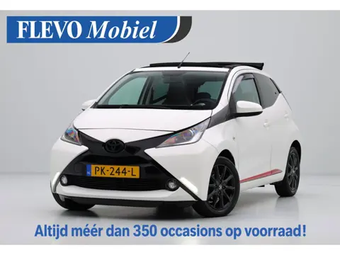 Toyota Aygo 1.0 VVT-i x-wave 5-drs Aut. Vouwdak / Cabrio Navi|Cam|Airco|LMV