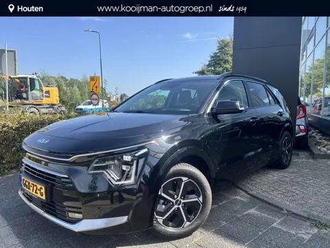 Kia Niro 1.6 GDi Hybrid DynamicPlusLine Eerste eigenaar, Volledig dealer onderhouden, Lederen bekled