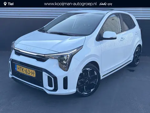 Kia Picanto 1.0 DPI GT-Line Schuif/kanteldak, Stoel- & Stuurwiel verwarmd, Navigatie, Cruise control