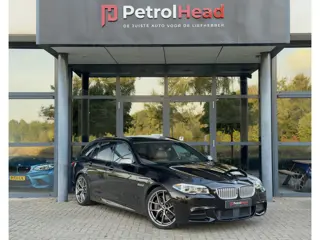 BMW 5 Serie Touring M550xd, VOL! Individual, Soft-Close, Bang&olufsen, Alcantara, Trekhaak, HUD