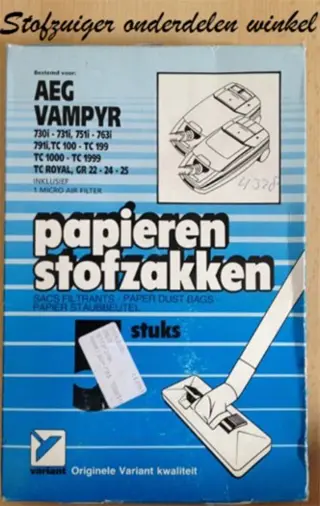Variant AEG/Vampyr 52210 VAM730-791 stofzuigerzakken