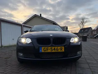 Bmw 335i Cabrio 2007 Zwart Breyt N54 +400Pk Leer CC Apk!