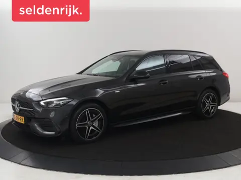 Mercedes-Benz C-klasse 300e AMG-Line | SOH 97.7 | Leder/alcantara | Adaptive cruise | Memory | 360 c