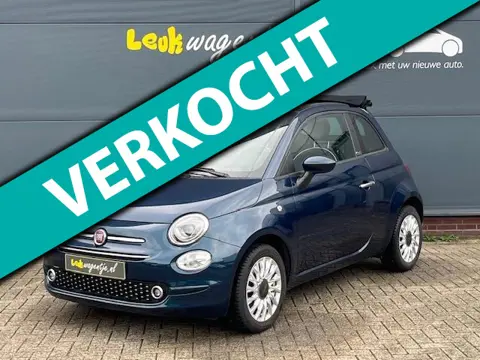 Fiat 500 C 1.0 Hybrid Lounge Cabrio *carplay *climate *VERKOCHT*