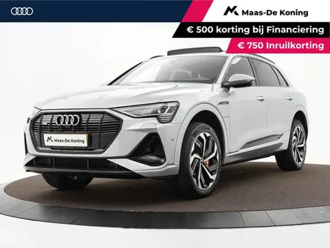 Audi E-tron 55 300kW/408PK S Line 95Kwh · SOH 94,6% · Panoramadak · Leder/Alcantara · 360°Camera + P