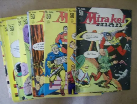 19 mirakel man comics