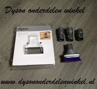 Dyson extra harde borstel grijs/paars nieuw