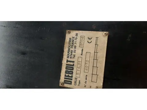 DIEBOLT BOOMKRAAN D14.81 (bj 2004)