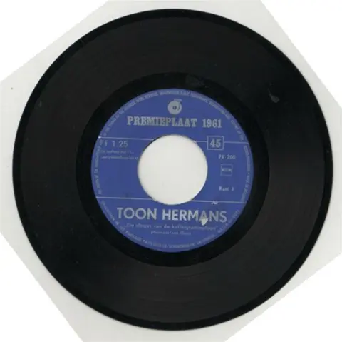 Premieplaat 1961 Toon Hermans/Wim Kan,1961,ccqc nr pr20