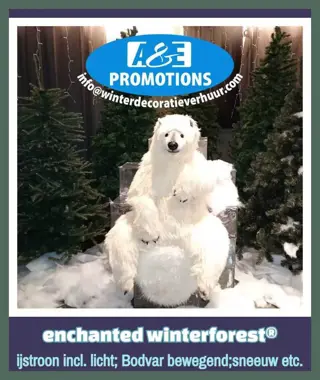 sliedrecht rotterdam verhuur winterwonderland aankleding info@winterdecoratieverhuur.com
