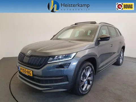 Škoda Kodiaq 1.5 TSI Sportline Business 7p. Wegklapbare trekhaak, Panoramadak, Elektrische stoelen