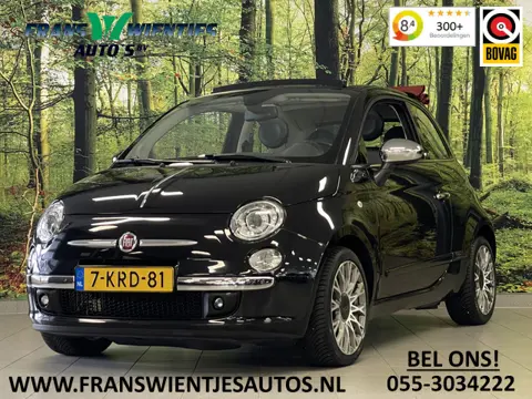 Fiat 500C 0.9 TwinAir Lounge | Cabriolet | Airconditioning | Isofix | Reservewiel | Origineel Nederl
