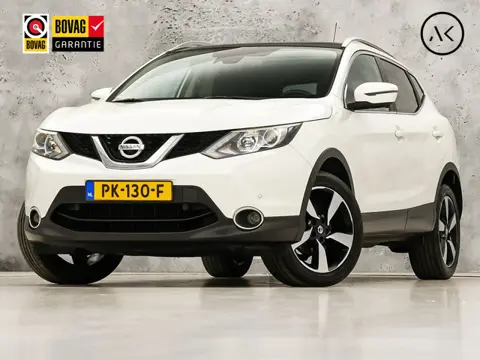 Nissan QASHQAI 1.2 N-Connecta (PANORAMADAK, NAVIGATIE, 360 CAMERA, GETINT GLAS, LOGISCH NAP, SPORTST