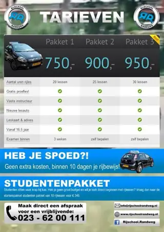 Rijschool in haarlem Rijschool Randweg