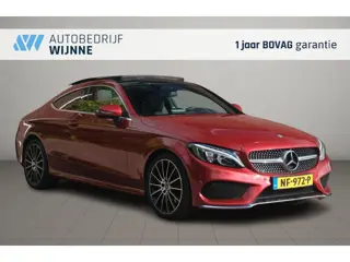Mercedes-Benz C-klasse 180 156pk Aut. Coupe AMG Line - Panoramadak - 360° camera - Burmester audio -