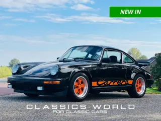 PORSCHE 911 SC Â 930 Engine Â Ducktail Â Orange Carrera Striping & Fuchs!