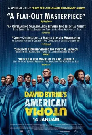 DAVID BYRNE ' S AMERICAN UTOPIA filmposter.