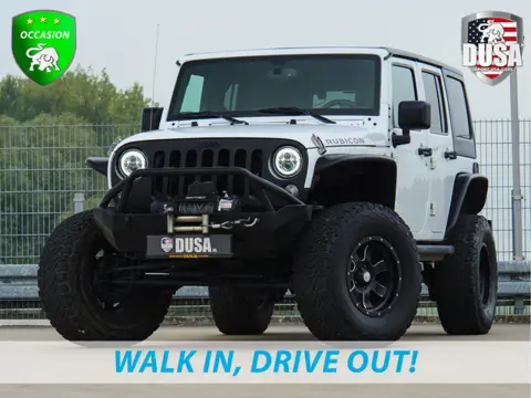 Jeep Wrangler Unlimited 3.6 Rubicon Liftkit | Stubby offroad-bumper | Smittybilt lier | Fenders | Of