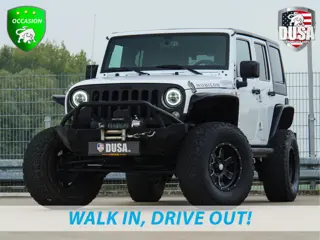 Jeep Wrangler Unlimited 3.6 Rubicon Liftkit | Stubby offroad-bumper | Smittybilt lier | Fenders | Of