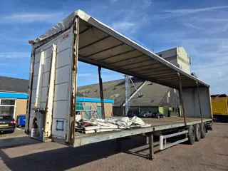 System Trailers GSPRS 27 - SAF Axles - Disc Brakes 3-assige schuifzeilen oplegger - SAF assen - Schi