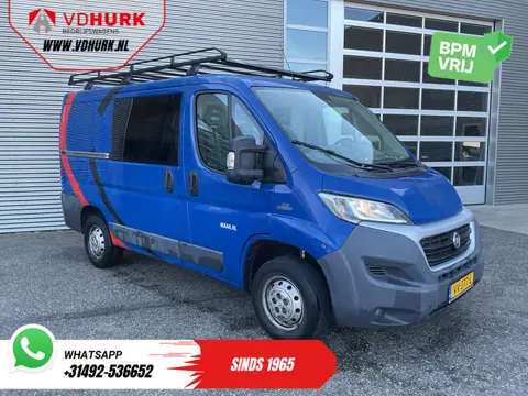 Fiat Ducato 2.0 MJ 120 pk EXPORT APK-04-27'/ Navi/ Climate/ Cruise/ Imperiaal/ Trekhaak/ Bluetooth