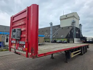 Fruehauf Gigant - Disc 3-assige platte oplegger - Gigant DOKH2-2040H-09FB70-2SP 1235 27 assen - Schi