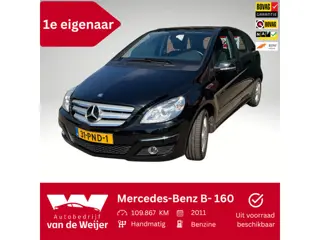 Mercedes-Benz B-klasse 160 BlueEFFICIENCY Business Class 1e eigenaar!