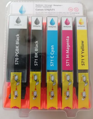 inktcartridges Canon 570/571